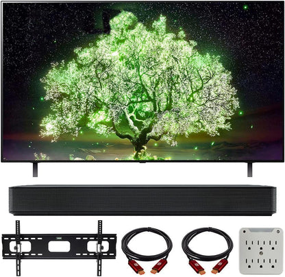 LG E28LGOLED65A1PUA 65" OLED 4K Smart TV Bundle