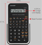 Sharp EL501XBWH Engineering Scientific Calculator White
