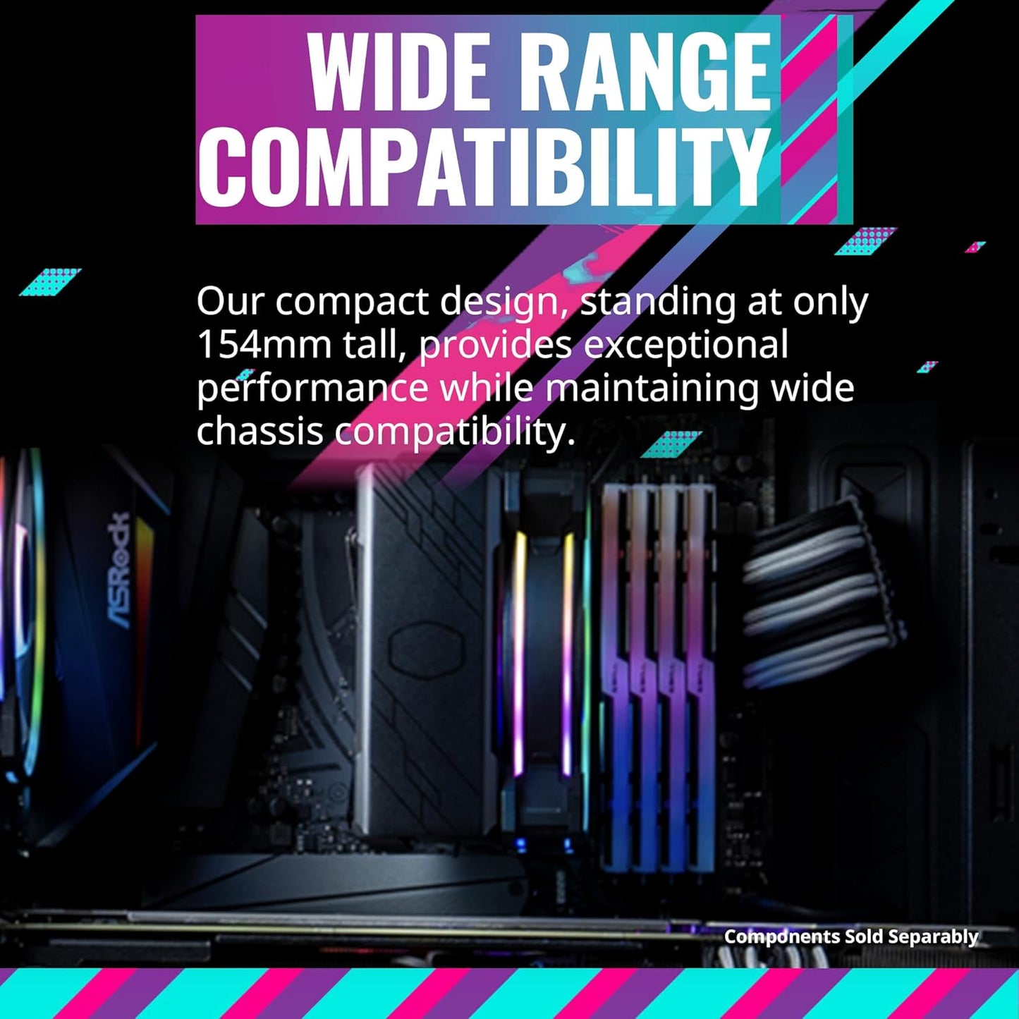 Cooler Master RR-S4KK-20PA-R1 Hyper 212 Halo CPU Cooler