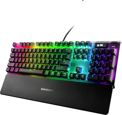 SteelSeries 813682023645 Apex Pro RGB Gaming Keyboard Renewed