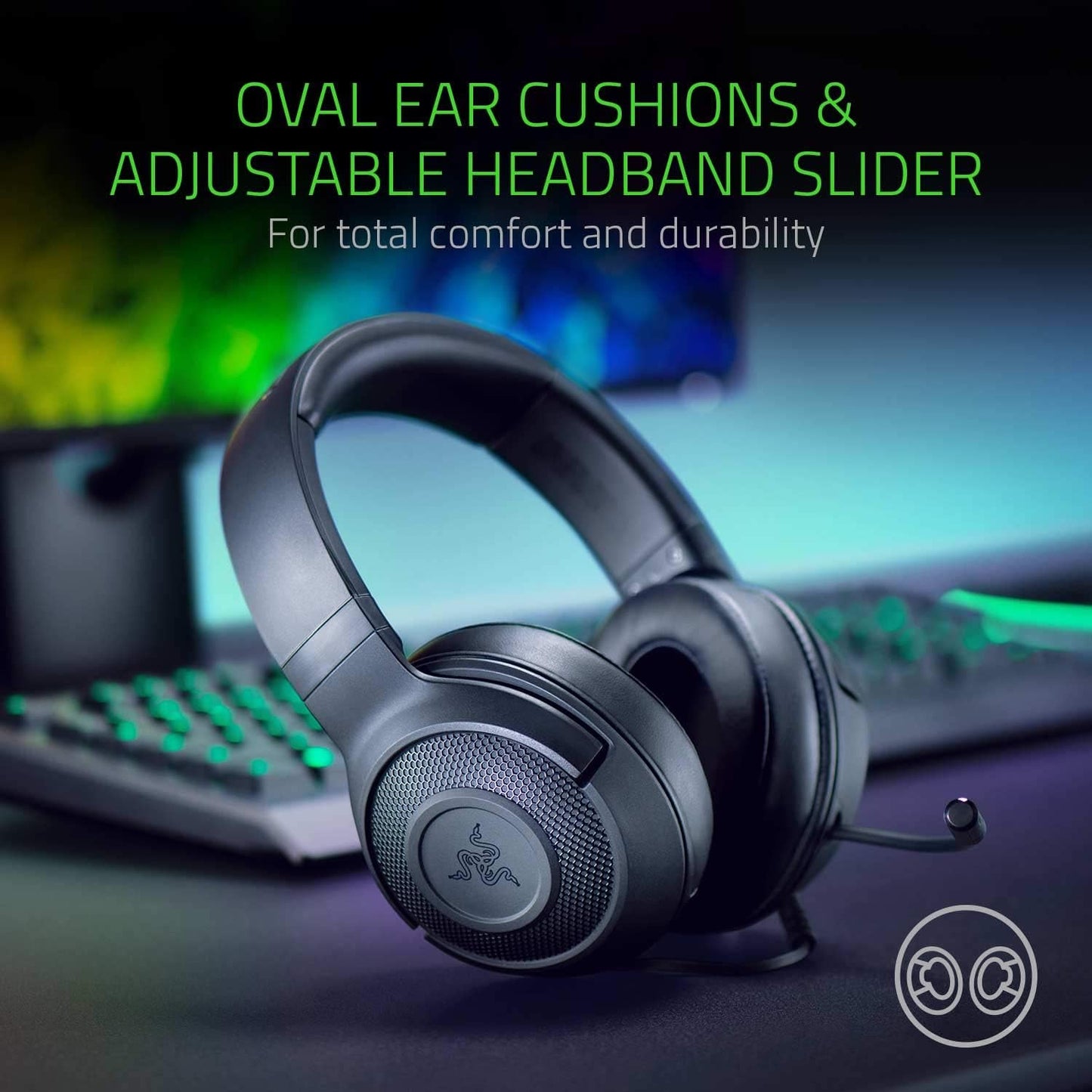 Razer Kraken X Ultralight Gaming Headset 7.1 Surround