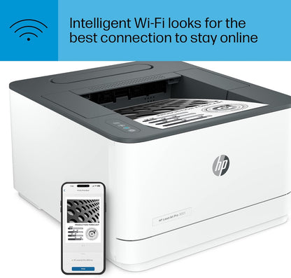HP 3G65OF LaserJet Pro 3001dw Wireless Printer