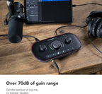 Focusrite AMS-VOCASTER-TWO Podcast Interface Host & Guest Recording