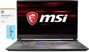 MSI GP75 Leopard: i7, 64GB RAM, 2TB SSD, GTX 1660 Ti, 17.3" FHD - Win 10 Pro