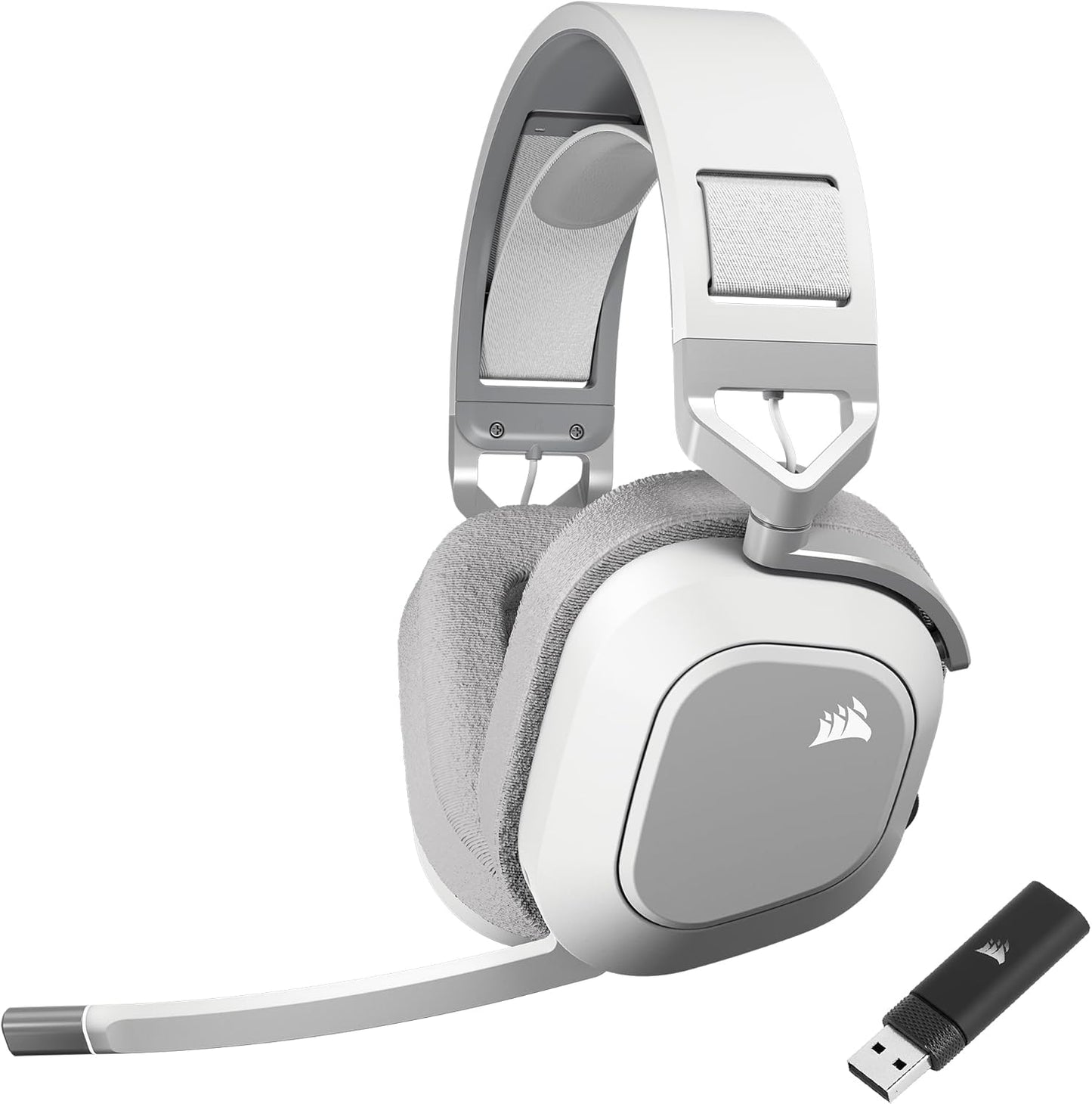 Corsair CA-9011296-NA HS80 MAX Wireless Gaming Headset White