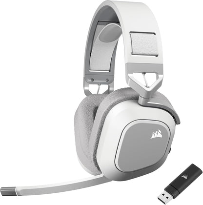 Corsair CA-9011296-NA HS80 MAX Wireless Gaming Headset White