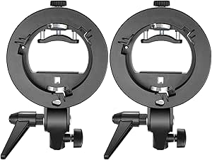 Neewer 90090398 S-Type Bracket Bowens Mount 2-Pack