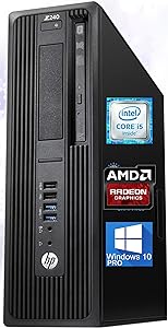 HP Z240 Workstation SFF i5-6500, 16GB, 1TB SSD, Radeon HD 8570, Renewed