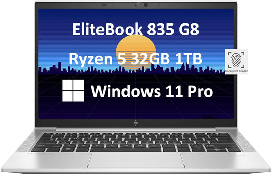 HP EliteBook 835 G8 Laptop Ryzen 5 Pro 32GB 1TB SSD