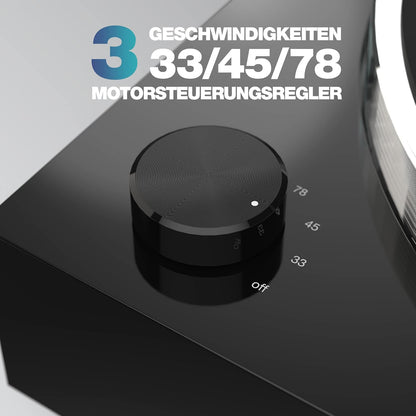 Reloop 244366 Turn X HiFi Turntable - Ortofon 2M Blue