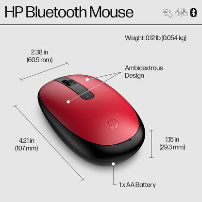 HP 43N05AA#ABA 240 Bluetooth Mouse - Empire Red