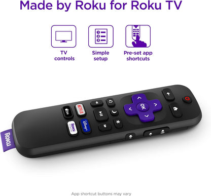 Roku RCC1R Official TV Replacement Remote