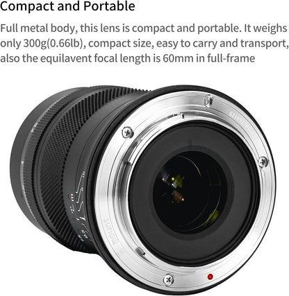 Meike 60mm F2.8 Macro Lens Sony E-Mount APS-C