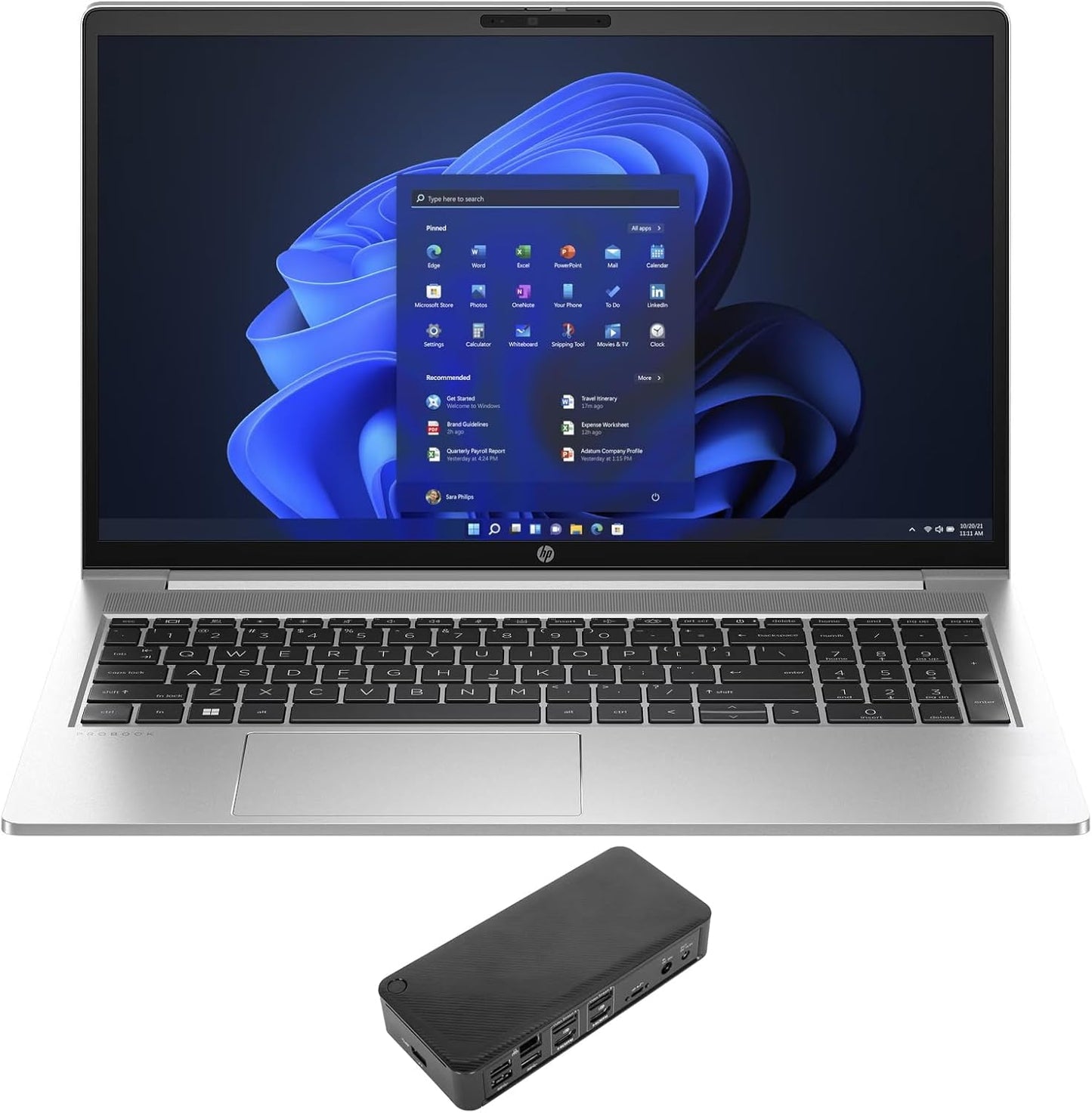 HP Core i5 Probook 450 G10 Business Laptop + Dock