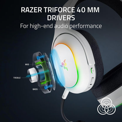 Razer RZ04-05220200-R3U1 Barracuda X Chroma Wireless Gaming Headset - White