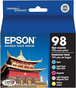 EPSON T098920 Claria Ink - 5-Color Standard Capacity Combo Pack