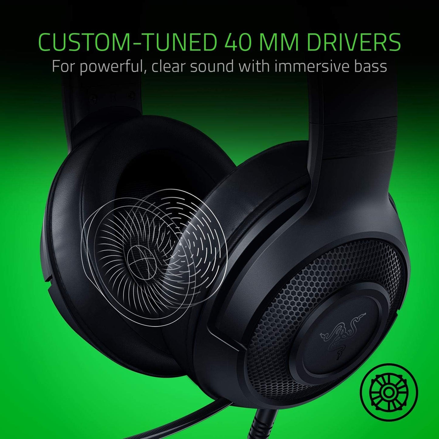Razer RZ04-02950100-R381 Kraken X Lite 7.1 Gaming Headset
