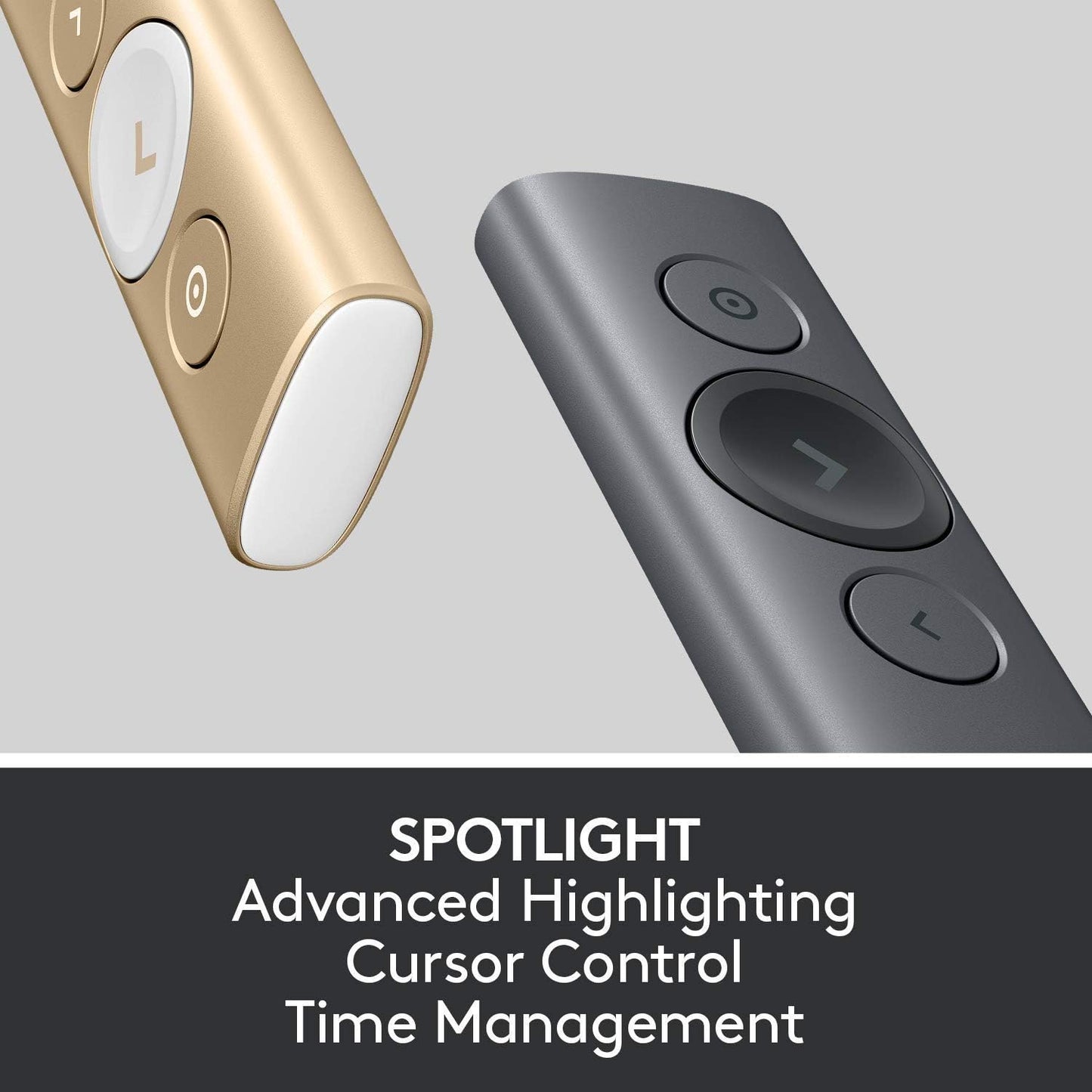 Logitech Spotlight Presentation Remote with Bluetooth Renewed