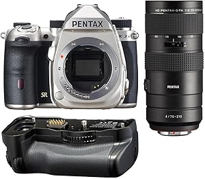 Pentax K-3 Mark III APS-C DSLR Camera Bundle Silver