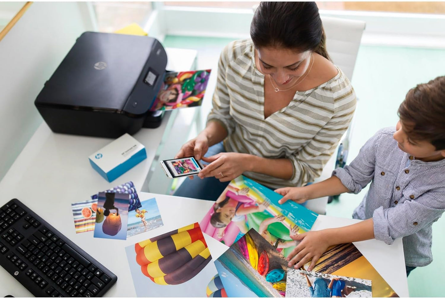 HP CR667A Premium Plus Photo Paper Satin 8.5x11 50 Sheets