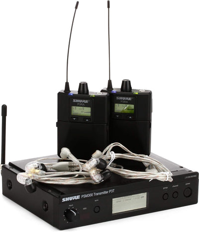 Shure P3TRA215TWP-J13 PSM300 Pro Wireless In-Ear Monitor System
