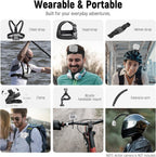 Neewer 10101346 50-in-1 Action Camera Mount Kit