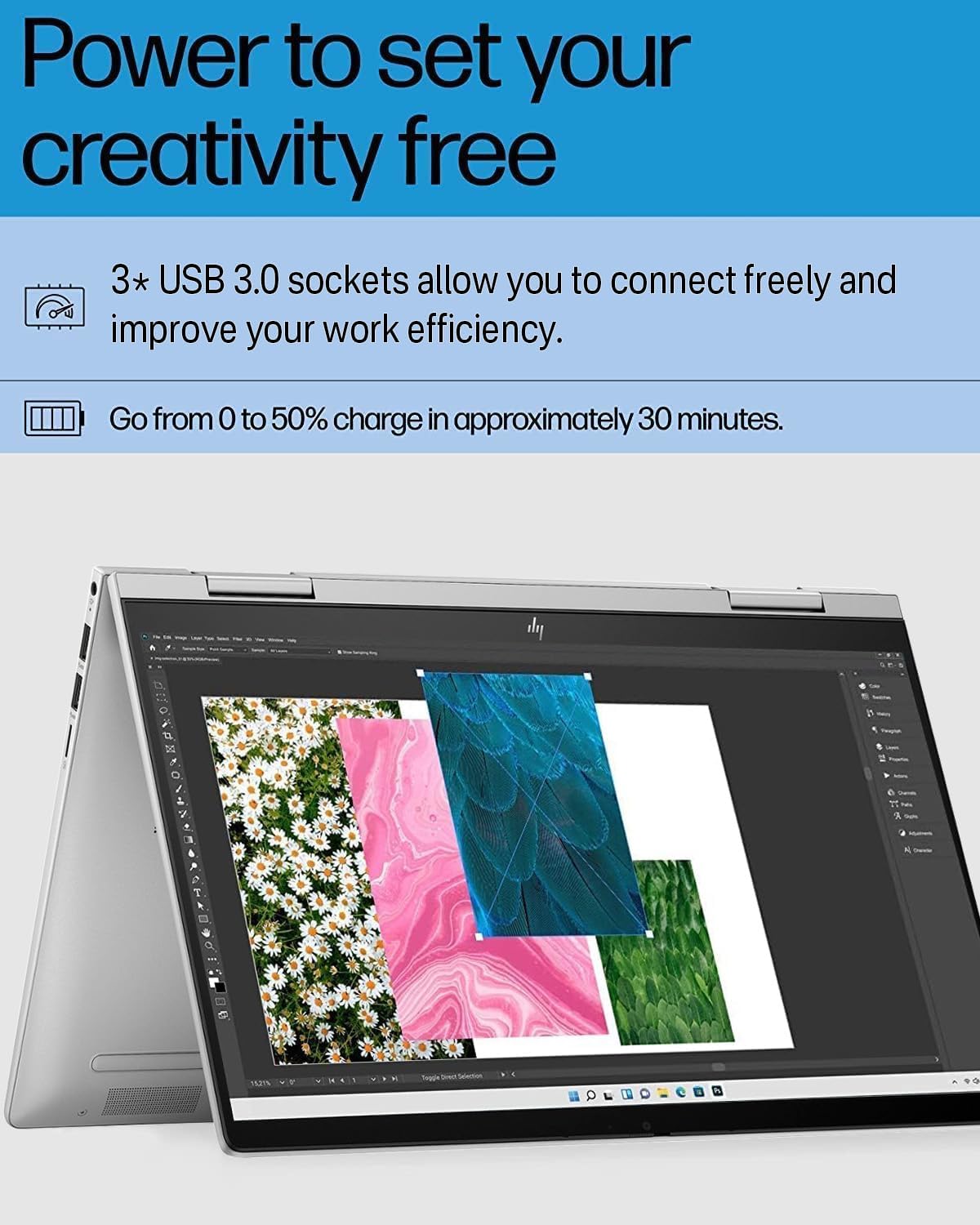 HP HP Laptop Envy x360 i5 with MS Office License