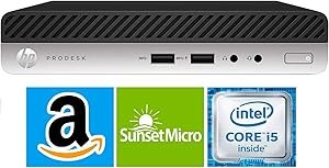 HP Elitedesk 800 G3 Mini i5 Business Desktop Renewed