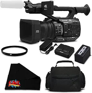 Panasonic AG-UX90PJ-2 4K Professional Camcorder Bundle