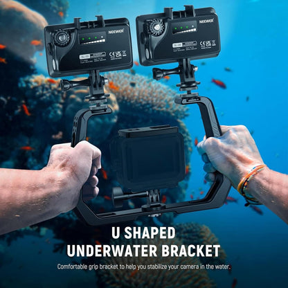 Neewer 10102170 Underwater Dive Rig for Action Cameras