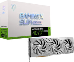 MSI Gaming RTX 4070 Ti Super 16G White Graphics Card