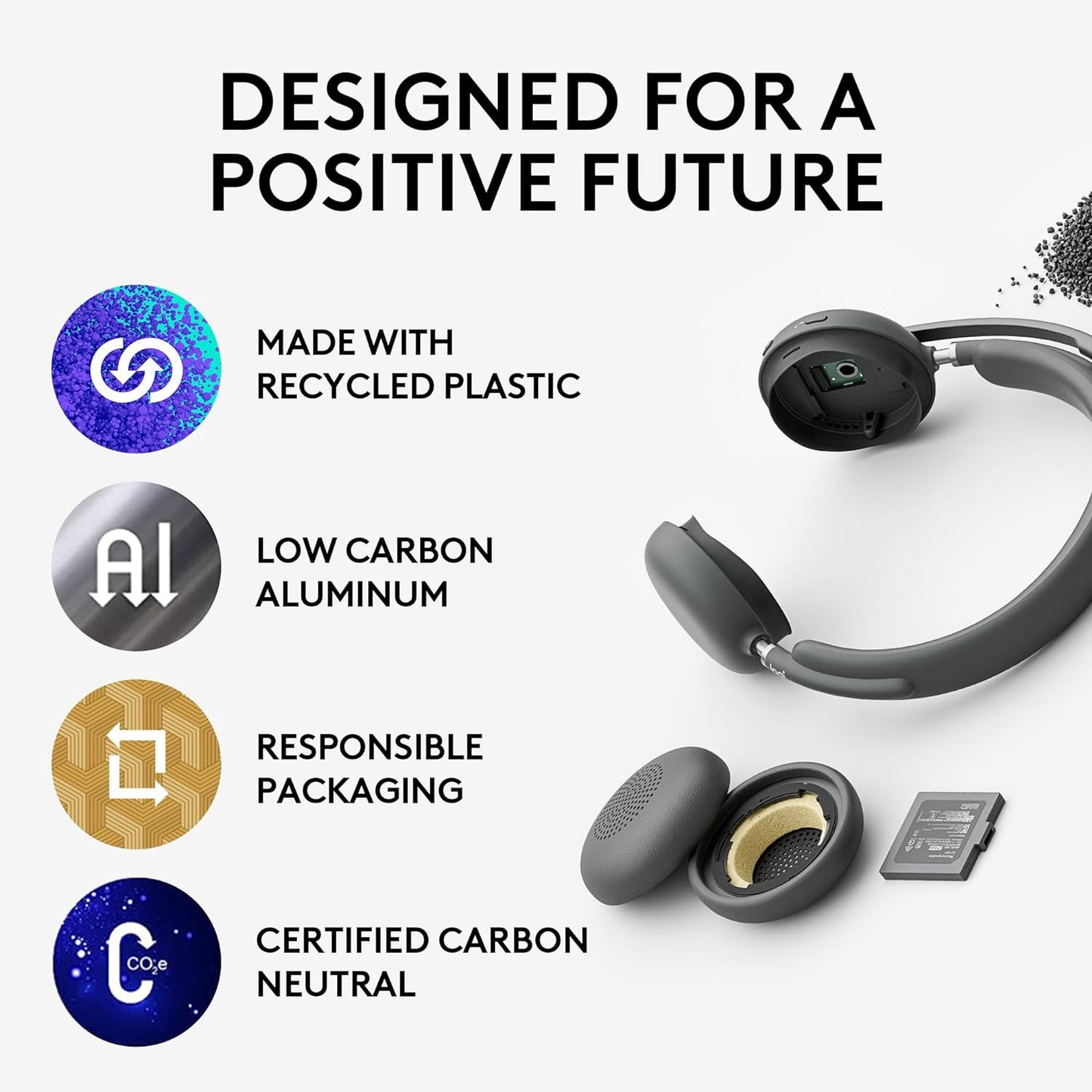 Logitech 981-001317 Zone 950 Premium Noise Canceling Headset