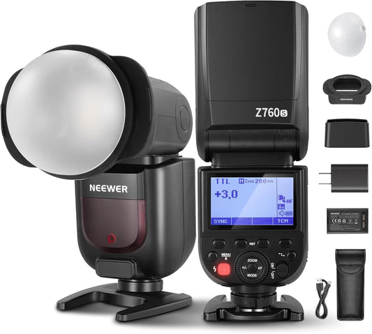 Neewer Z760-S TTL Flash Speedlite Kit for Sony