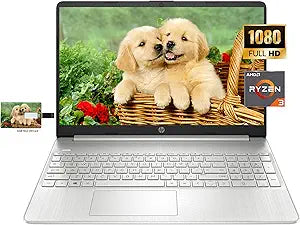 HP 15 Ryzen 3 Laptop: 16GB RAM, 512GB SSD