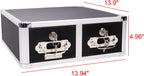 Vaultz VZ01393 Locking Index Card File Cabinet