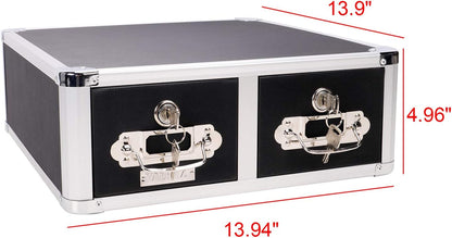 Vaultz VZ01393 Locking Index Card File Cabinet