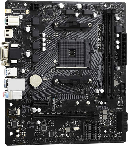 ASRock A520M-HDV AMD Ryzen AM4 Motherboard