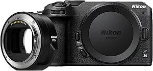 Nikon Z 30 Mirrorless Camera with FTZ II Adapter