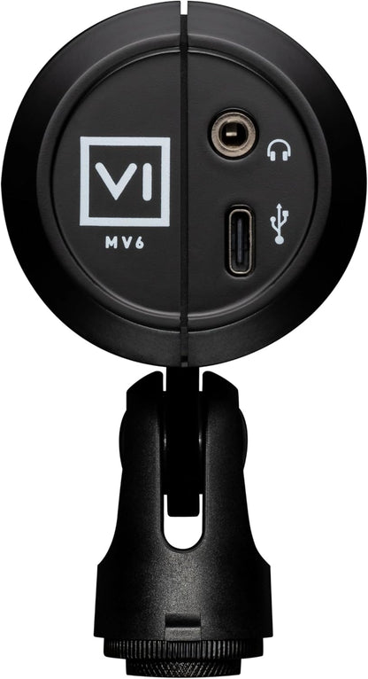Shure MV6 Gaming Microphone: USB, Dynamic, Noise Cancelling