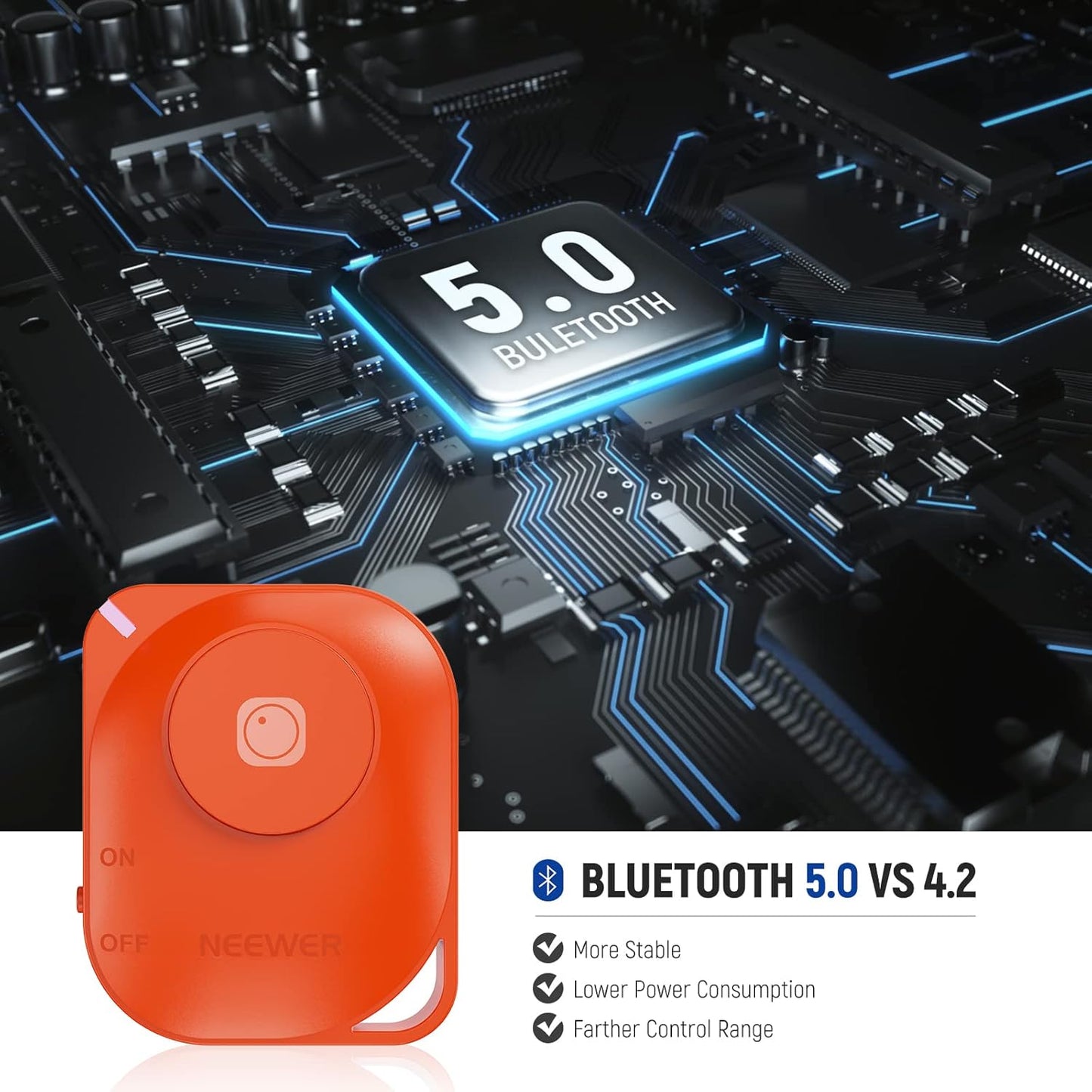 Neewer 33000034 Wireless Bluetooth Camera Remote