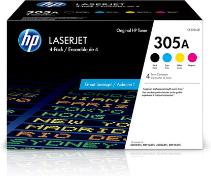 HP CE305AQ1 LaserJet Pro Toner Cartridge 4-Pack