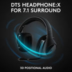 Logitech 981-000632 G533 Wireless DTS 7.1 Surround Gaming Headset