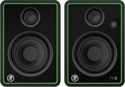Mackie CR4-XBT Studio Monitor Speaker Bundle