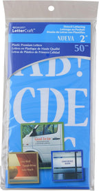 Westcott SN2/15837 LetterCraft Stencil Nueva Font 2-Inch