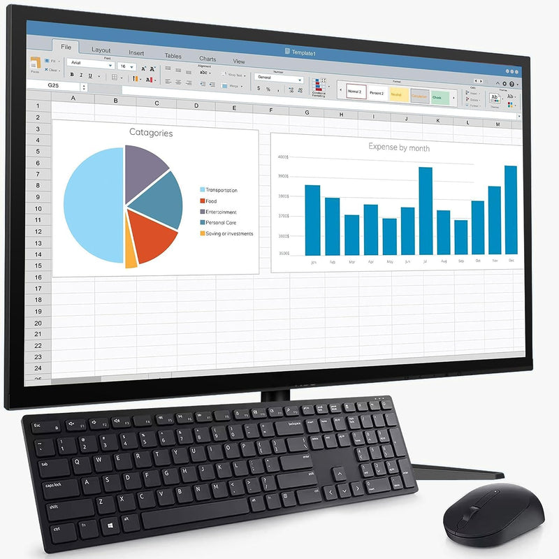 Lenovo M600 Pentium 8GB 256GB SSD All-in-One PC — main product image