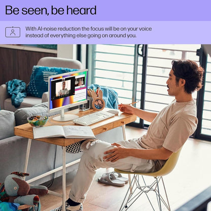 HP HP 2024 All-in-One Desktop 21.5" FHD Celeron 512GB SSD