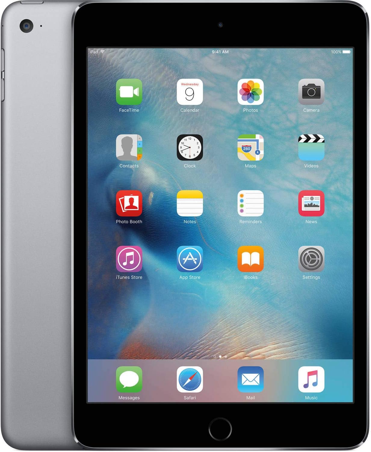 Apple iPad mini 4 64GB WiFi Space Gray Renewed