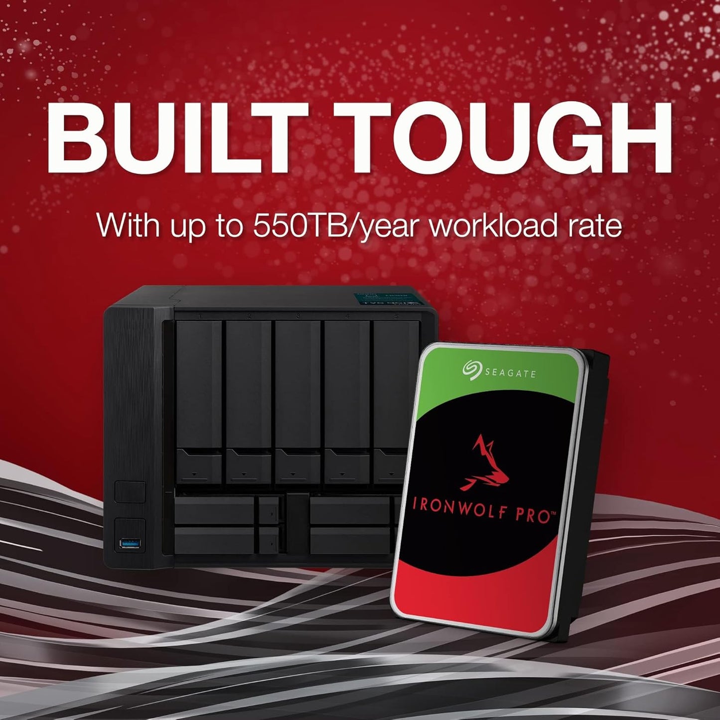 Seagate ST20000NE000 IronWolf Pro 20TB NAS HDD Renewed