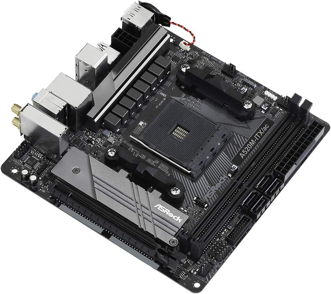 ASRock A520M-ITX/AC AM4 Mini-ITX Motherboard