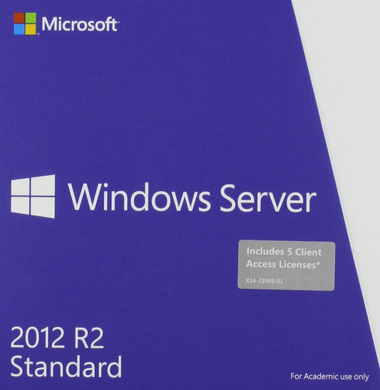 Microsoft P73-05970 Windows Server Standard 2012 R2 Academic Edition